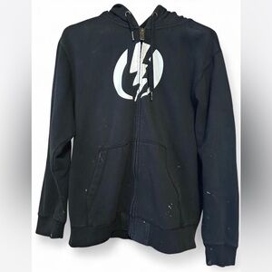 **Electric Visuals Zip-Up Hoodie